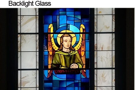 backlighting stained glass